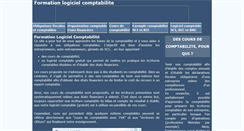 Desktop Screenshot of formation-logiciel-comptabilite.fr